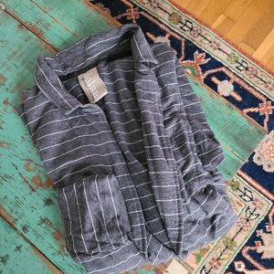 Cotton Striped Blazer